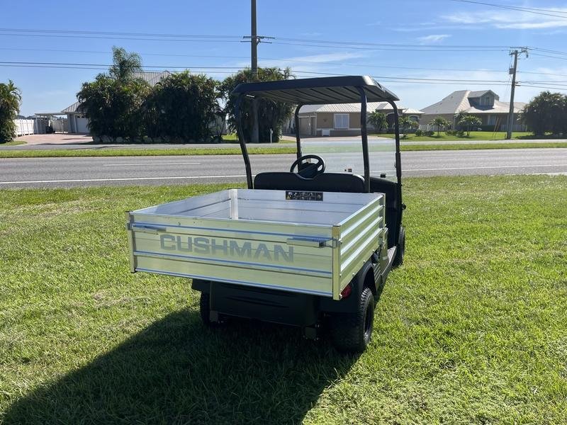 2024 cushman hauler 1200 efi gas utv | black | high capacity workhorse sale!