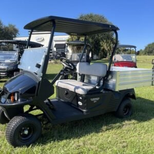 2024 cushman hauler 1200 efi gas utv | black | high capacity workhorse sale!