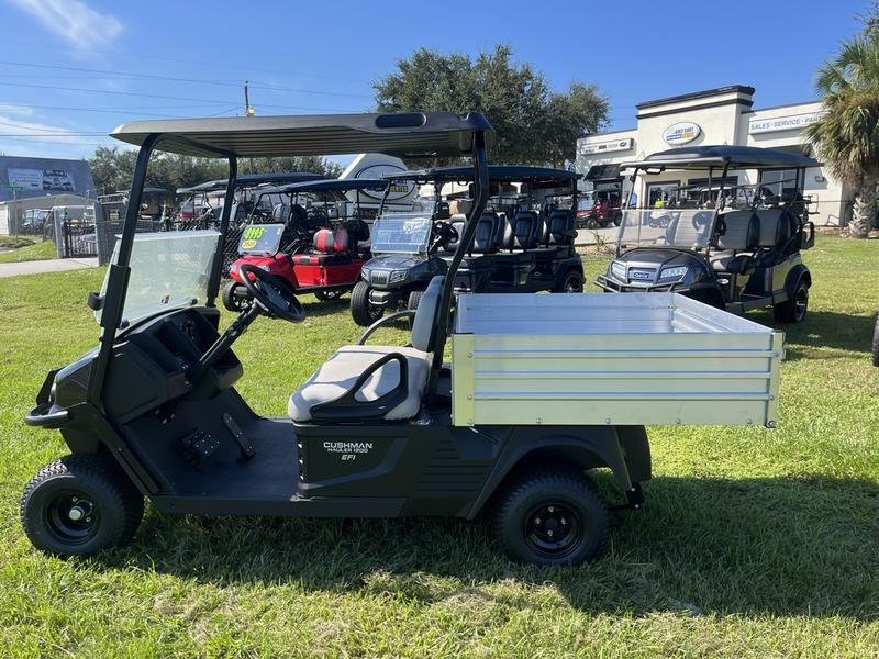 2024 cushman hauler 1200 efi gas utv | black | high capacity workhorse sale!