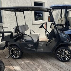 2024 cushman shuttle 2+2 gas ptv | metallic charcoal | unlimited range 4 passenger sale!
