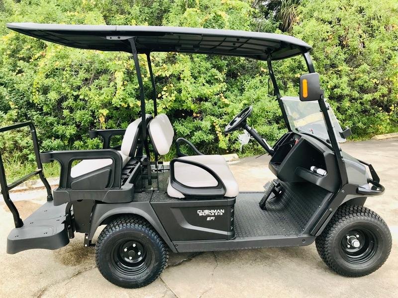 2024 cushman shuttle 2+2 gas ptv | metallic charcoal | unlimited range 4 passenger sale!