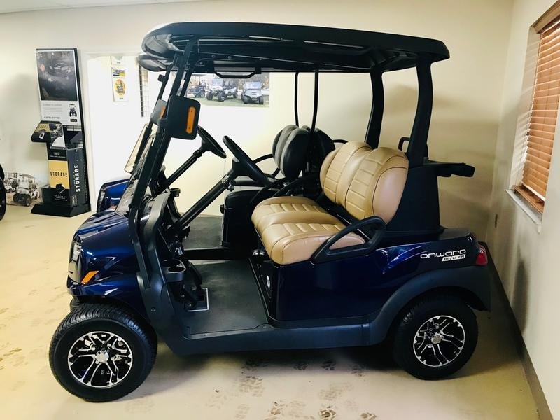 2024 club car onward 2 passenger hp lithium golf cart | blue onyx | unbeatable price!