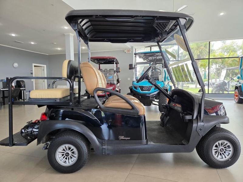 2024 club car tempo 2+2 electric golf cart | white | versatile 4 passenger shuttle!