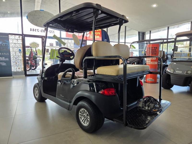 2024 club car tempo 2+2 electric golf cart | white | versatile 4 passenger shuttle!