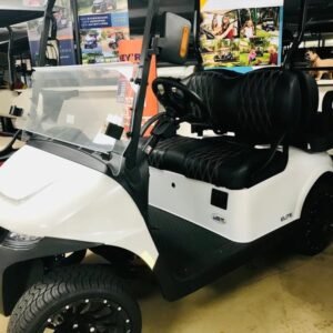 2024 e z go freedom rxv elite lithium | bright white | 4 passenger zero maintenance sale!