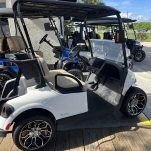 2024 e z go freedom rxv elite lithium | bright white | zero maintenance electric sale!
