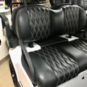 2024 e z go freedom rxv elite lithium | bright white | 4 passenger zero maintenance sale!