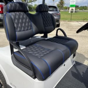 2024 e z go freedom rxv elite lithium | bright white | zero maintenance 2 passenger sale!