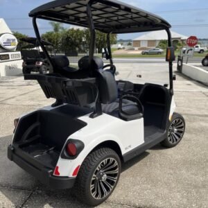 2024 e z go freedom rxv elite lithium | bright white | zero maintenance 2 passenger sale!