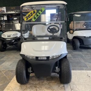 2024 e z go freedom rxv elite lithium | bright white | 4 passenger zero maintenance sale!