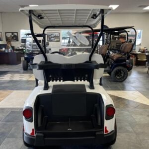 2024 e z go freedom rxv elite lithium | bright white | 4 passenger zero maintenance sale!