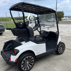 2024 e z go freedom rxv elite lithium | bright white | zero maintenance 2 passenger sale!