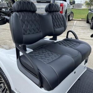 2024 e z go freedom rxv elite lithium | bright white | zero maintenance 2 passenger sale!
