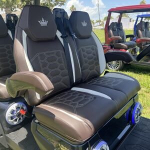 2025 evolution d max gt4 arctic gray | 4 seater with 24 speaker sound