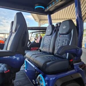 2025 evolution d max gt4 flamenco red | 4 seater with 24 speaker sound