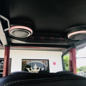 2025 evolution d max gt4 flamenco red | 4 seater with 24 speaker sound