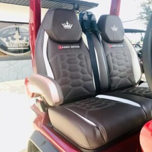 2025 evolution d max gt4 flamenco red | 4 seater with 24 speaker sound