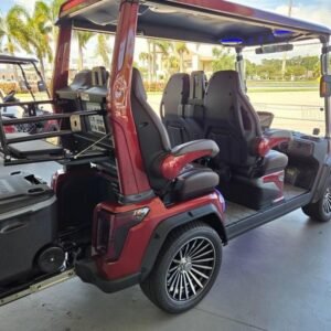 2025 evolution d max gt4 mineral white | 4 seater with 24 speaker sound