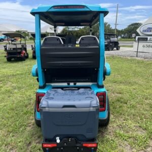 2025 evolution d max gt4 sky blue | 4 seater with 24 speaker sound