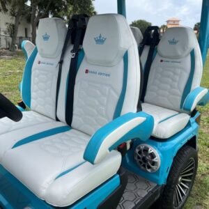 2025 evolution d max gt4 sky blue | 4 seater with 24 speaker sound