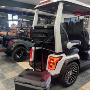 2025 evolution d max gt4 pearl white | 4 seater with 24 speaker sound