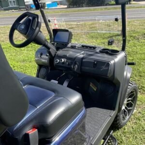 2025 evolution d5 maverick 4 mediterranean blue | forward facing cart