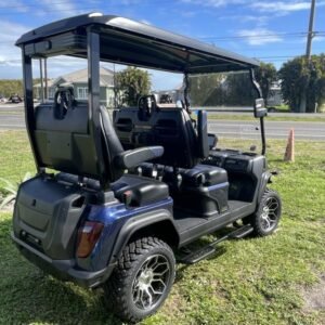 2025 evolution d5 maverick 4 mediterranean blue | forward facing cart