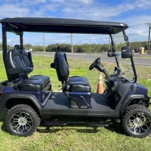 2025 evolution d5 maverick 4 mediterranean blue | forward facing cart