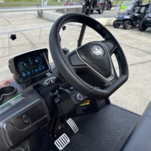 2025 evolution d5 maverick 4 flamenco red | forward facing 4 seater cart