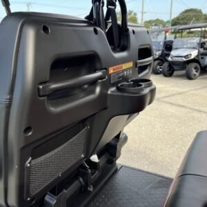 2025 evolution d5 maverick 4 flamenco red | forward facing 4 seater cart