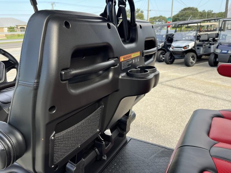 2025 evolution d5 maverick 4 flamenco red | forward facing 4 seater cart