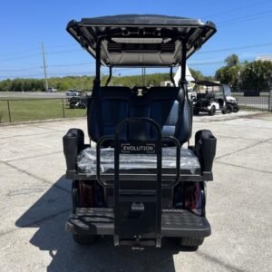 2025 evolution d5 ranger 2+2 arctic gray | 4 seater luxury golf cart