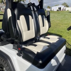 2025 evolution d5 ranger 2+2 pearl white | 4 seater luxury golf cart