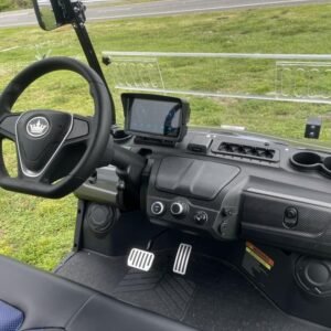 2025 evolution d5 ranger 4 mediterranean blue | forward facing cart