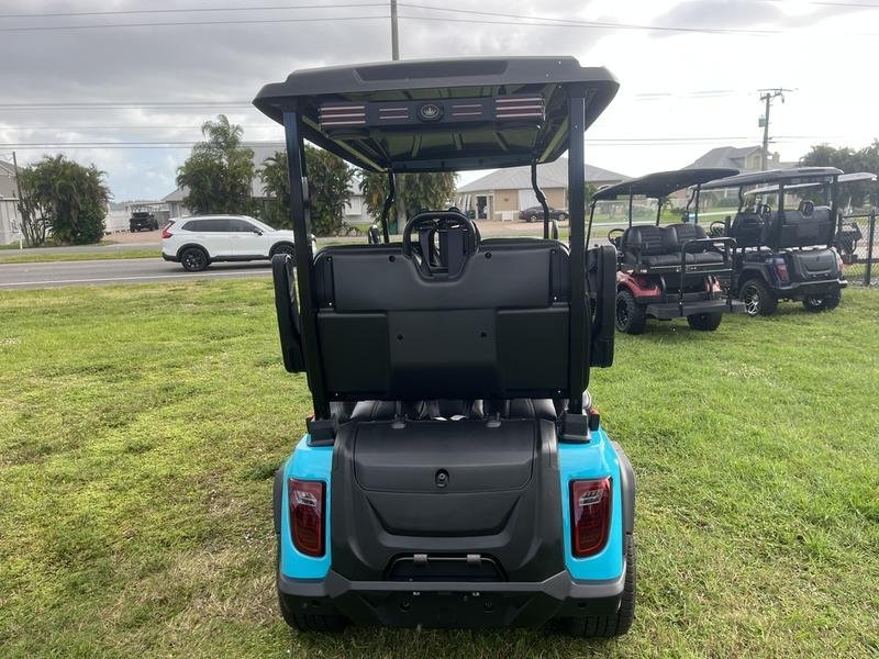 2025 evolution d5 ranger 4 portimao blue | forward facing 4 seater cart