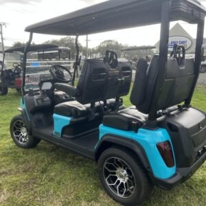 2025 evolution d5 ranger 4 portimao blue | forward facing 4 seater cart