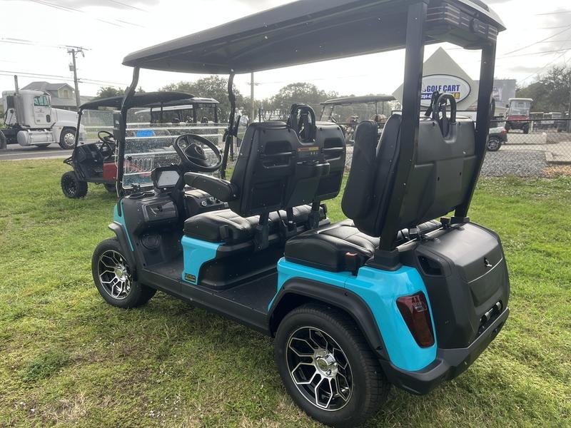 2025 evolution d5 ranger 4 portimao blue | forward facing 4 seater cart