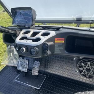 2025 evolution forester 6 plus pearl white | 6 seater lifted golf cart