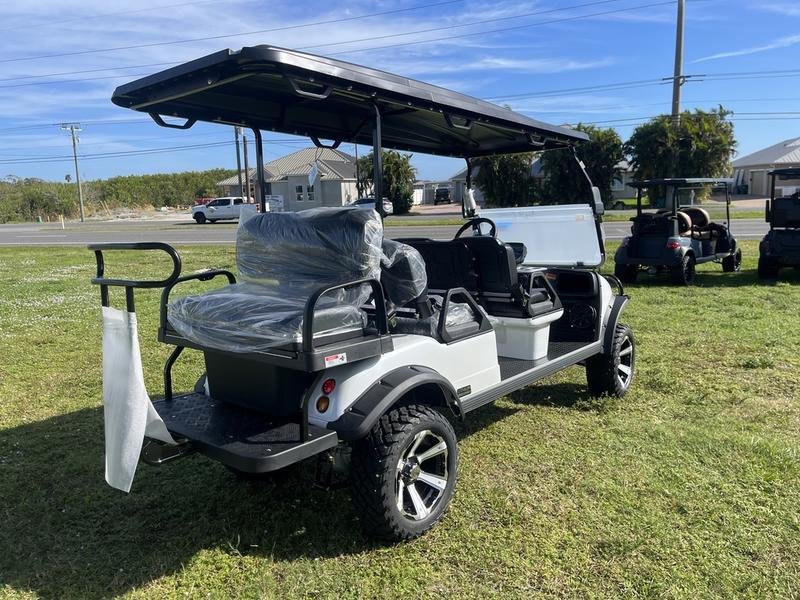 2025 evolution forester 6 plus pearl white | 6 seater lifted golf cart 2025 evolution forester 6 plus pearl white | 6 seater lifted golf cart