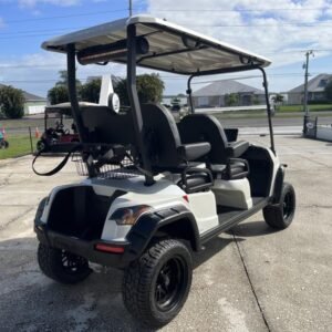 2025 star ev sirius 4 lsv | white diamond pearl | 4 forward facing seats & 105ah lithium battery sale!