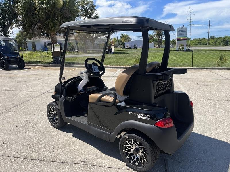 2025 club car onward 2 passenger hp lithium golf cart | metallic tuxedo black | zero hassle sale!