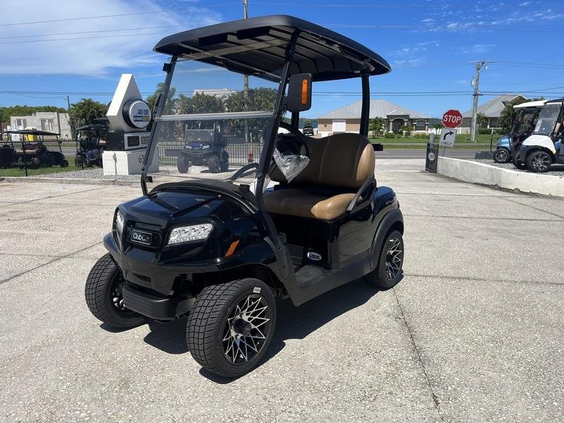 2025 club car onward 2 passenger hp lithium golf cart | metallic tuxedo black | zero hassle sale!