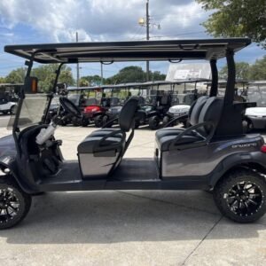 2025 club car onward 4 passenger forward gas ptv | metallic midnight silver | new low price!