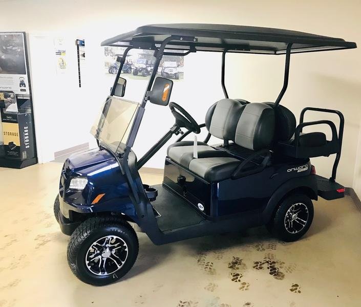 2025 club car onward 4 passenger hp lithium ptv | blue onyx | maintenance free family fun!