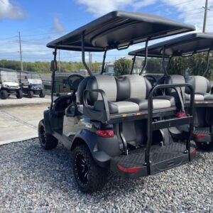 2025 club car onward lifted 4 passenger hp lithium | metallic tuxedo black | zero maintenance power!