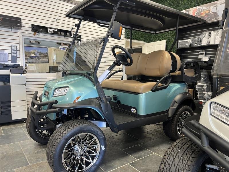 2025 club car onward lifted 4 passenger hp lithium | seafoam green | zero maintenance sale!