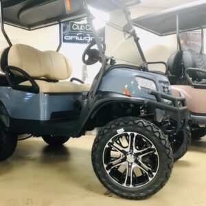 electric freedom, elevated style: the 2025 club car onward lifted 4 passenger xr lithium