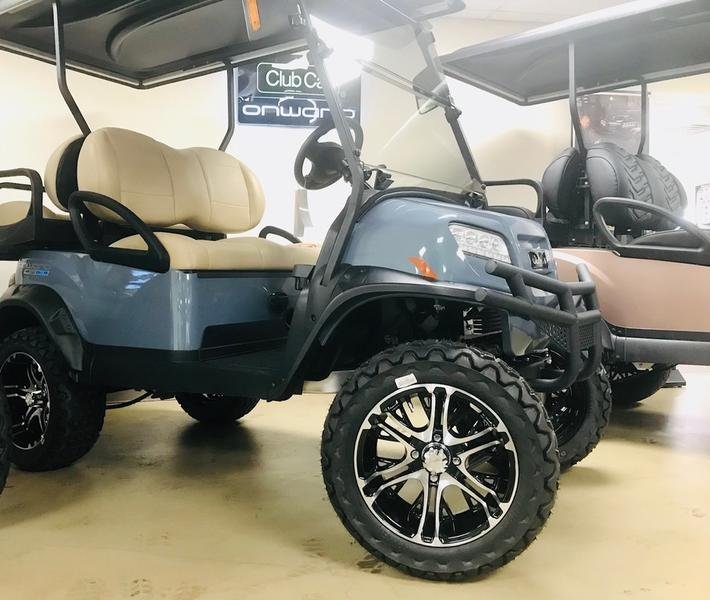 electric freedom, elevated style: the 2025 club car onward lifted 4 passenger xr lithium