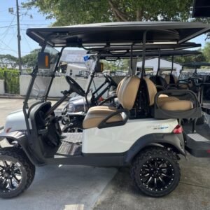 2025 club car onward lifted 4 passenger xr lithium | glacier white | extended range electric sale!