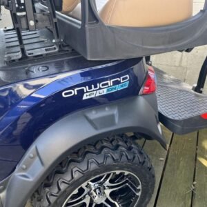 2025 club car onward lifted 4 passenger xr lithium | metallic onyx blue | extended range sale!
